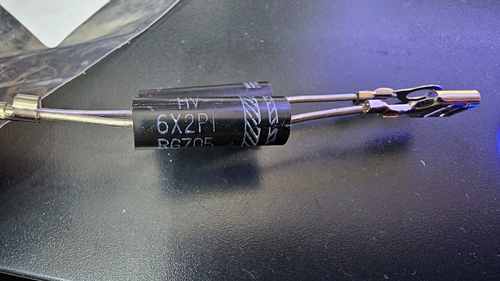 Microwave Oven High-voltage Diode Set CL01-12 & HV-6X2P1 (Fuse blows on start) - Picture 12 of 13