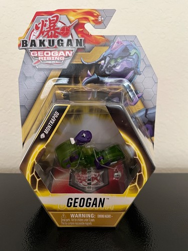 Bakugan Geogan Rising – Figura Diamond MONTRAPOD 2'' Core Con Carte Collezionabili - 6
