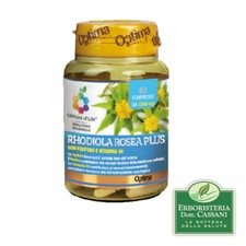 Rhodiola Rosea Plus con Fosforo e Vitamina B6 60 Capsule Optima Naturals