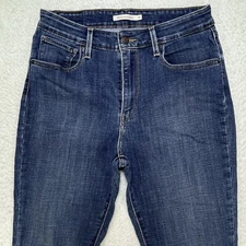 Levis 721 Jeans Womens Sz 31 Blue High Rise Skinny Ankle Denim 29x29