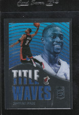 2021-22 Panini Donruss Elite Title Waves #17 Dwyane Wade Miami Heat