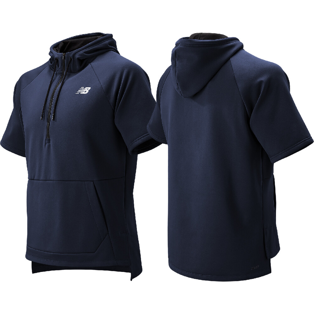 new balance short sleeve hoodie
