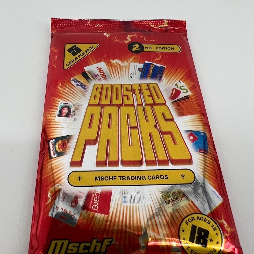 MSCHF Boosted Packs Trading Cards Single Booster Pack, 5Cards 2021 NEW