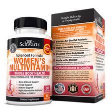 Multivitamin for Women with Vitamin D3, Multivitamins for Bone Breast Skin 60 ct
