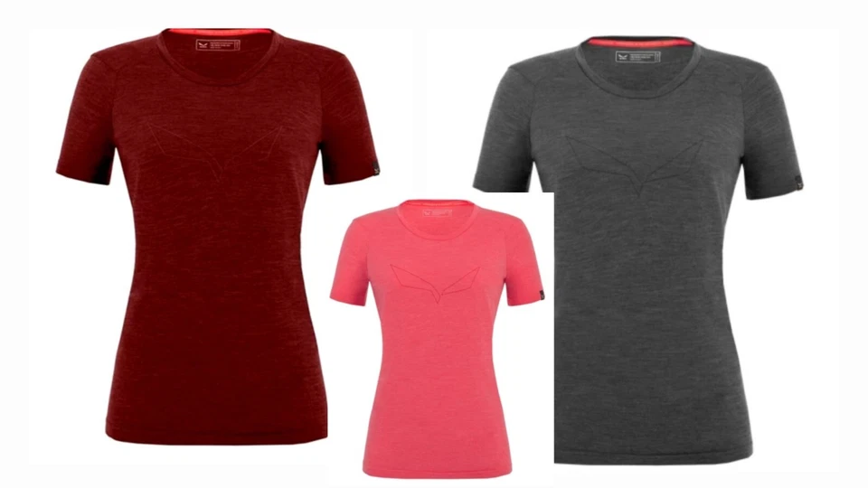 RRP £70. Salewa Pure Eagle ALPINE MERINO Wool Outdoor T-shirt Hiking, climbing - Image 1 of 1