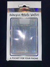 Koala Pouch Adhesive Mobile Phone Wallet   A Pocket For Your Phone  Holographic