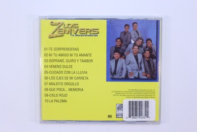 Los Zemver's Te Sorprenderas CD Mexico Import 2006 OOP Latin MLT2