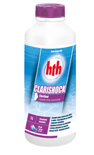 HTH CLARISHOCK Liquide - 1L | Clarifiant Choc - Ultra Concentré