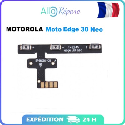 Nappe (ruban) Bouton Power/Volume Pour Motorola Moto E32 - Pièce De Rechange Universelle - Marque Globalstock