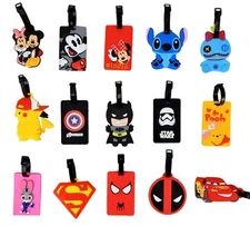 Disney and Various Luggage Tags / ID Holders with Strap ~ Huge Selection ~ New