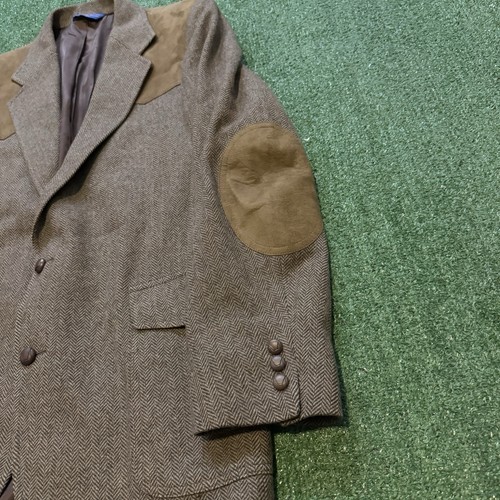 Pendleton Jacket Blazer Mens Western Suit Sport Coat Cowboy Wool Tweed 42L Brn - Picture 3 of 9