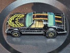 1977 Hot Wheels HOT BIRD Hong Kong BLACK Pontiac TRANS AM, Free Shipping