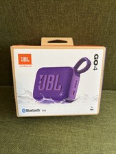 NEW JBL Go 4 Portable Bluetooth Speaker   PURPLE   Factory Sealed   Waterproof