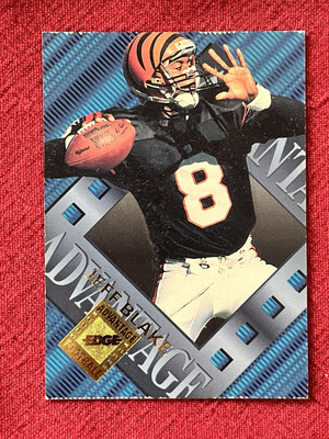 1996 Collector's Edge Advantage Jeff Blake PROMO #EA1 CINCINNATI BENGALS.