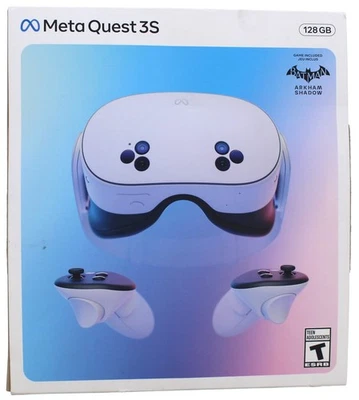 Meta Quest 3S 128 GB VR Headset With Controllers