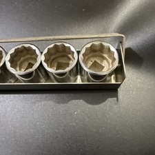 Vintage Truecraft Metric Socket Set Made In Japan Chrome Complete W Metal Case Vintage Truecraft Metric Socket Set Made In Japan Chrome Complete W Metal Case