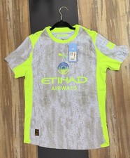 Authentic Player Version Manchester City Jersey Size Small 3rd Kit
