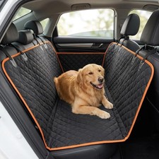 Dog Car Seat Cover for Back Seat, Waterproof Dog Hammock for Car, Non-Slip Dog C