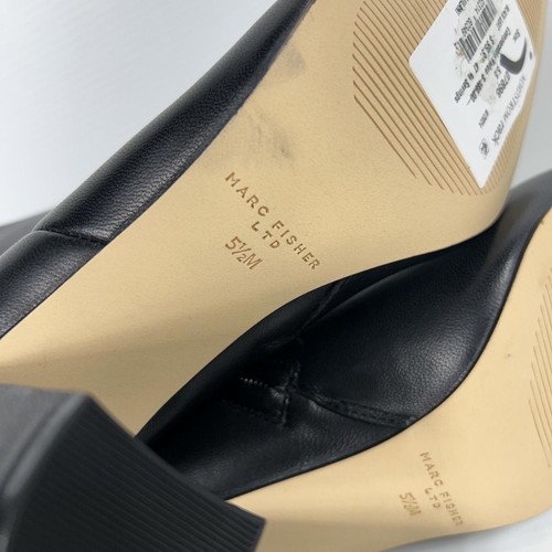 Marc Fisher Größe 5,5 schwarze Leder Stiefeletten spitz zulaufend Bootie Ulani Damen - Bild 11 von 15