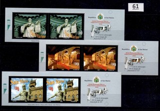 / SAN MARINO 2009 MNH ART ARCHITECTURE