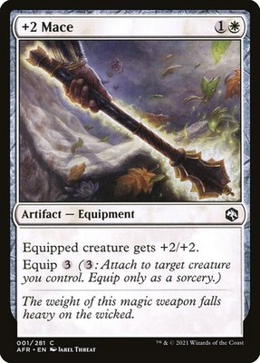 +2 Mace #001/281 MTG Adventures in the Forgotten Realms AFR Common NM x4