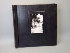 Daisy Arts Leather Bound Photo Album 13" x 12" 50 Pages, Made in Italy