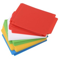  50pcs Vinyl Record Sorting Dividers Plastic Vinyl Album Dividers Blank DIY