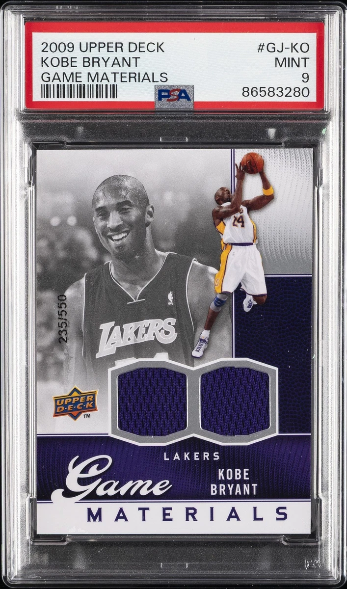 Kobe Bryant Basketball Trading Cards Memorabilia Sports 2009-10 