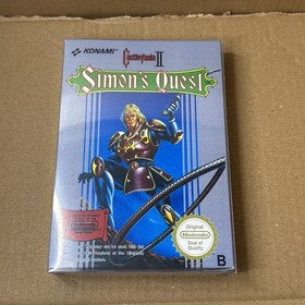 Castlevania 2 Simon's Quest - Nintendo NES Game - Complete & Boxed PAL A