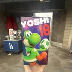 Nintendo Yoshi Figurine Super Mario Galaxy Movie Dodgers Exclusive Boxed