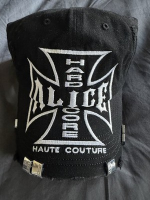 Alice Hollywood Black Cap With Clips | eBay