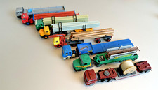 Modellbahn H0 - Konvolut LKW Langtransporte 8 Stk. aus Sammlung ohne OVP