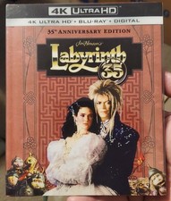 LABYRINTH 1986 4K UHD  BLU-RAY DIGIBOOK LIMITED 35th ANNIVERSARY EDITION OOP