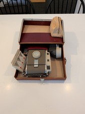 Vintage Polaroid High Speed Land Camera Model 800 With Accessories, case,  film