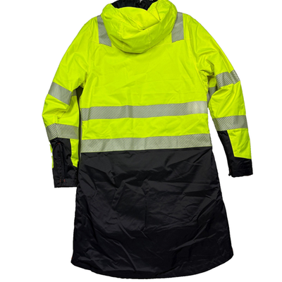 Helly Hansen Oslo H2 Flow Cis Parka Jacket Coat Men Med Yellow