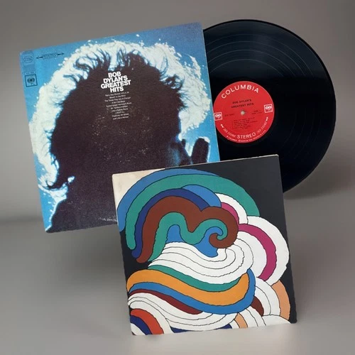 BOB DYLAN: Greatest Hits 1967 LP Columbia KCS 9463 VG/VG w/Milton Glaser Poster!