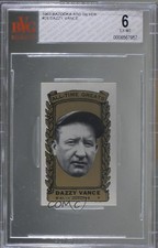 1963 Topps Bazooka All-Time Greats Silver Dazzy Vance #28 BVG 6 HOF 0q3