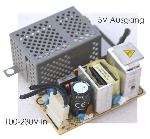 5V 5 VOLT 5,5 A NETZTEIL POWER SUPPLY ADAPTOR TOP10275UC0Y AUCH FÜR DAUERBETRIEB - Bild 2 von 4