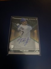 2015 Topps Strata Green /75 Kris Bryant  Rookie Auto RC
