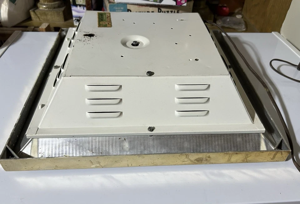 Letrero de luz de reloj vintage años 60 "Get Real Action 7-Up Your Thirst Away" Foto 4 de 4