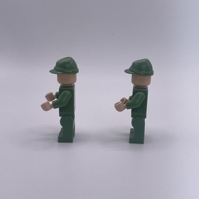 Lego TWO Russian Guard 1 Minifigure Indiana Jones - iaj013 - 7626