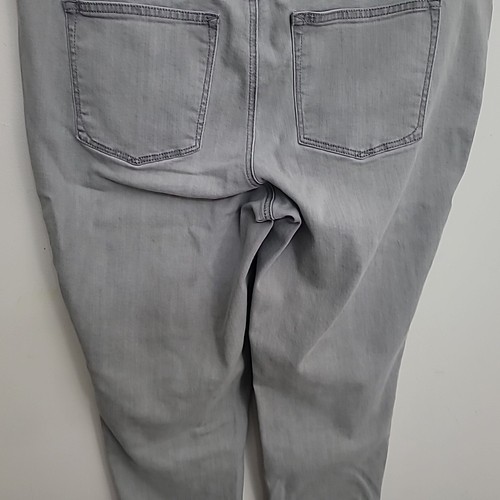 Jeans donna Talbots impeccabile 16W ragazzo grigio 5 tasche cotone elasticizzato denim - Foto 7 di 11