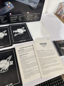 COMMODORE AMIGA CD32 CONSOLE BIG BOXED SUPER STREET FIGHTER TURBO 2 UFO ELITE