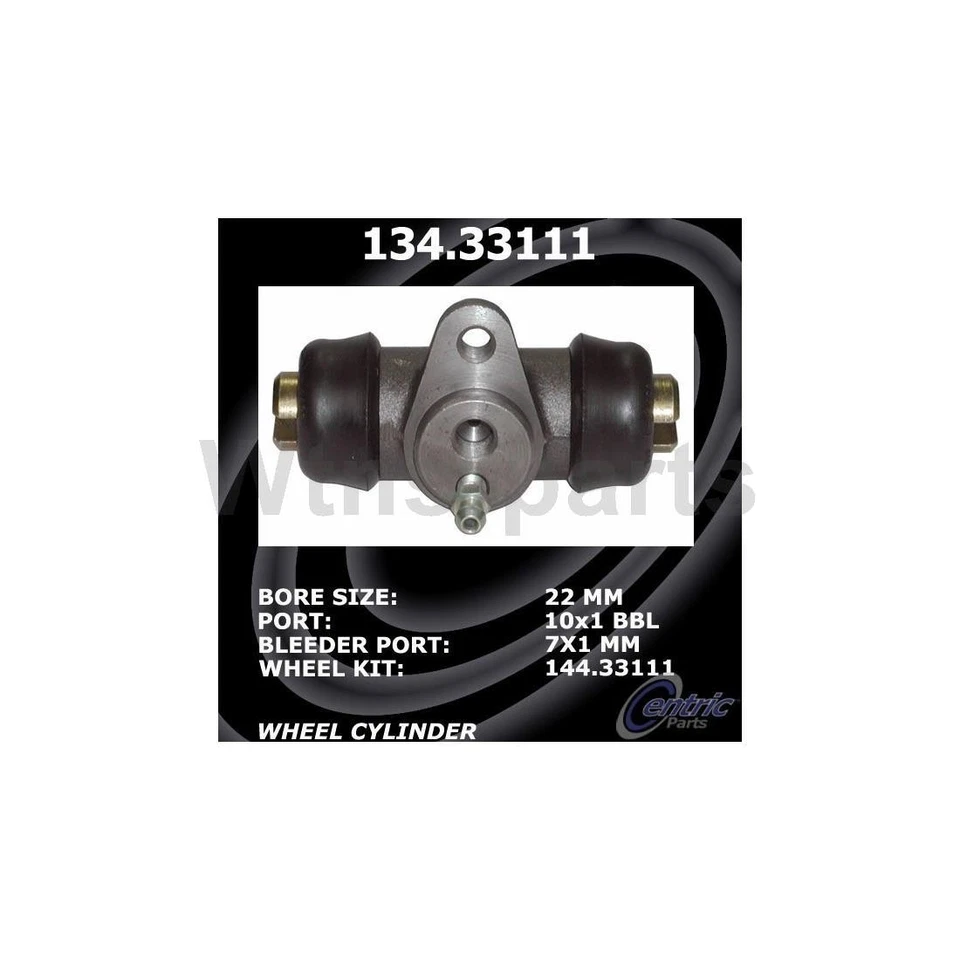 Se adapta al cilindro de rueda de freno de tambor delantero piezas centradas Volkswagen Beetle 1964~1977 Foto 3 de 4