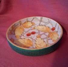 Fratelli Franciulacci Keramik Schale Vintage Italy MCM Kennzeichnung 1960er