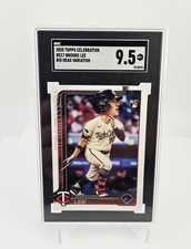 2025 Topps Celebration Brooks Lee Big Head Variation RC SGC 9.5 Mint+ Twins #317