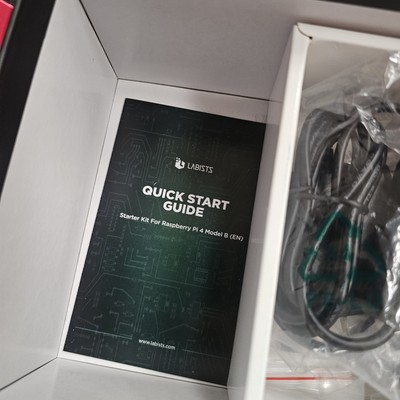 【新品】スターターキットLABISTS Raspberry4 4B-32Gb Raspberry Pi 4 4GB RAM Board+32GB Complete Starter Kit - LABISTS