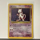 Pokemon Mewtwo Holofoil 1999 Base Set Unlimited #10/102 WOTC Gamefreak Rare