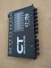 CT Sounds CT-7EQ 7 Band 1/2 Din Parametric Car Audio Equalizer