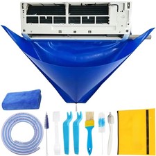 10Pcs Mini Split Cleaning Kit, Minisplit Cleaning Bag Air Conditioner Cleanin...